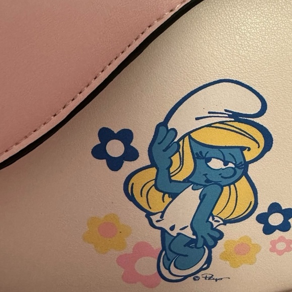 Smurfette handbag by unique vintage NWT - Picture 6 of 7